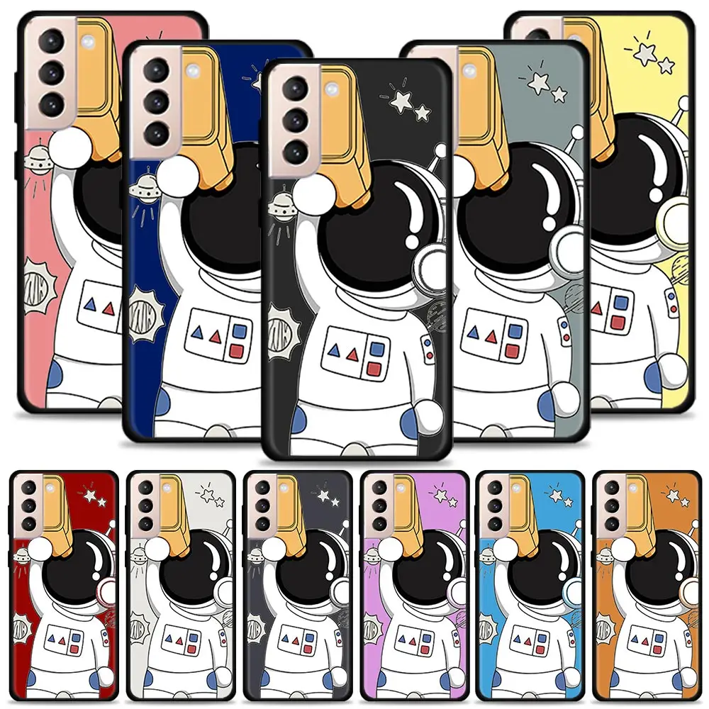 Luxury Space Astronaut Telescope Shell For Samsung Galaxy S21 S20 Ultra S10 Plus Lite S21 S20 FE 5G S10e S9 S8 S7 Edge Case
Luxury Space Astronaut Telescope Shell For Samsung Galaxy S21 S20 Ultra S10 Plus Lite S21 S20 FE 5G S10e S9 S8 S7 Edge Case