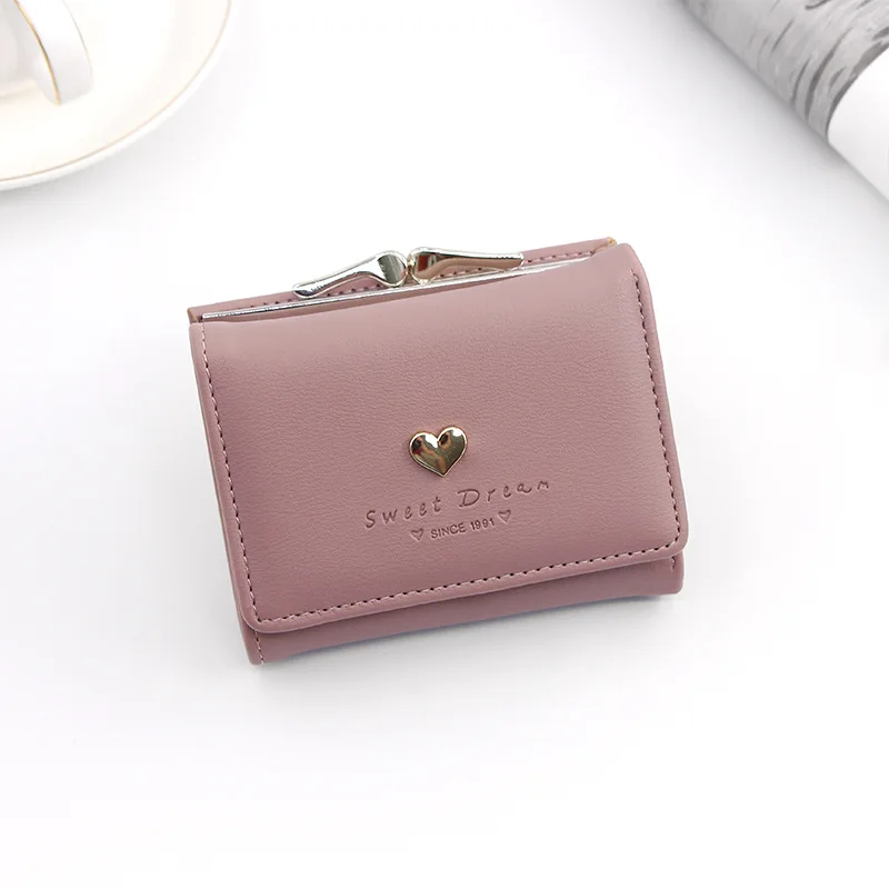 New Women's Small Wallet Student Coin Purse Korean Style Women's Short Wallet Tri-fold Coin Bag Coin Money Bag Clutch
New Women's Small Wallet Student Coin Purse Korean Style Women's Short Wallet Tri-fold Coin Bag Coin Money Bag Clutch