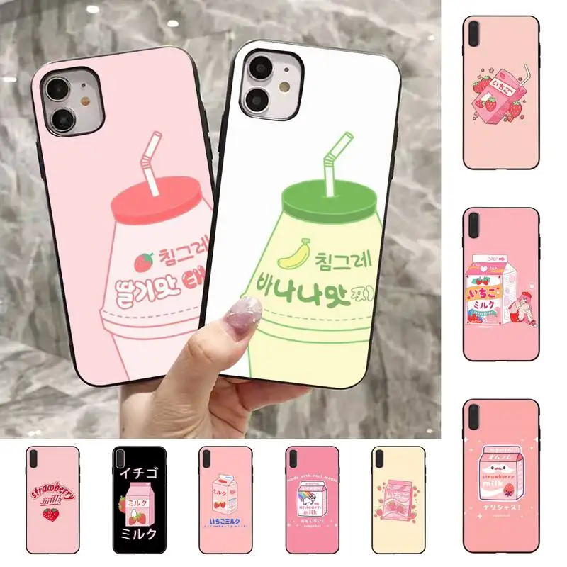 Kawaii Japanese Strawberry Milk Phone Case For iPhone 11 12 13 8 7 6 6S Plus X XS MAX 5 5S SE 2020 XR 11 pro DIY
Kawaii Japanese Strawberry Milk Phone Case For iPhone 11 12 13 8 7 6 6S Plus X XS MAX 5 5S SE 2020 XR 11 pro DIY