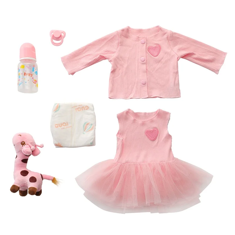 56CM Reborn Baby Doll Princess Bebe Bathe Toy 22inch Toys Toddler Full Body Silicone Girl Reborn Doll Winter Clothes Soft Touch
56CM Reborn Baby Doll Princess Bebe Bathe Toy 22inch Toys Toddler Full Body Silicone Girl Reborn Doll Winter Clothes Soft Touch