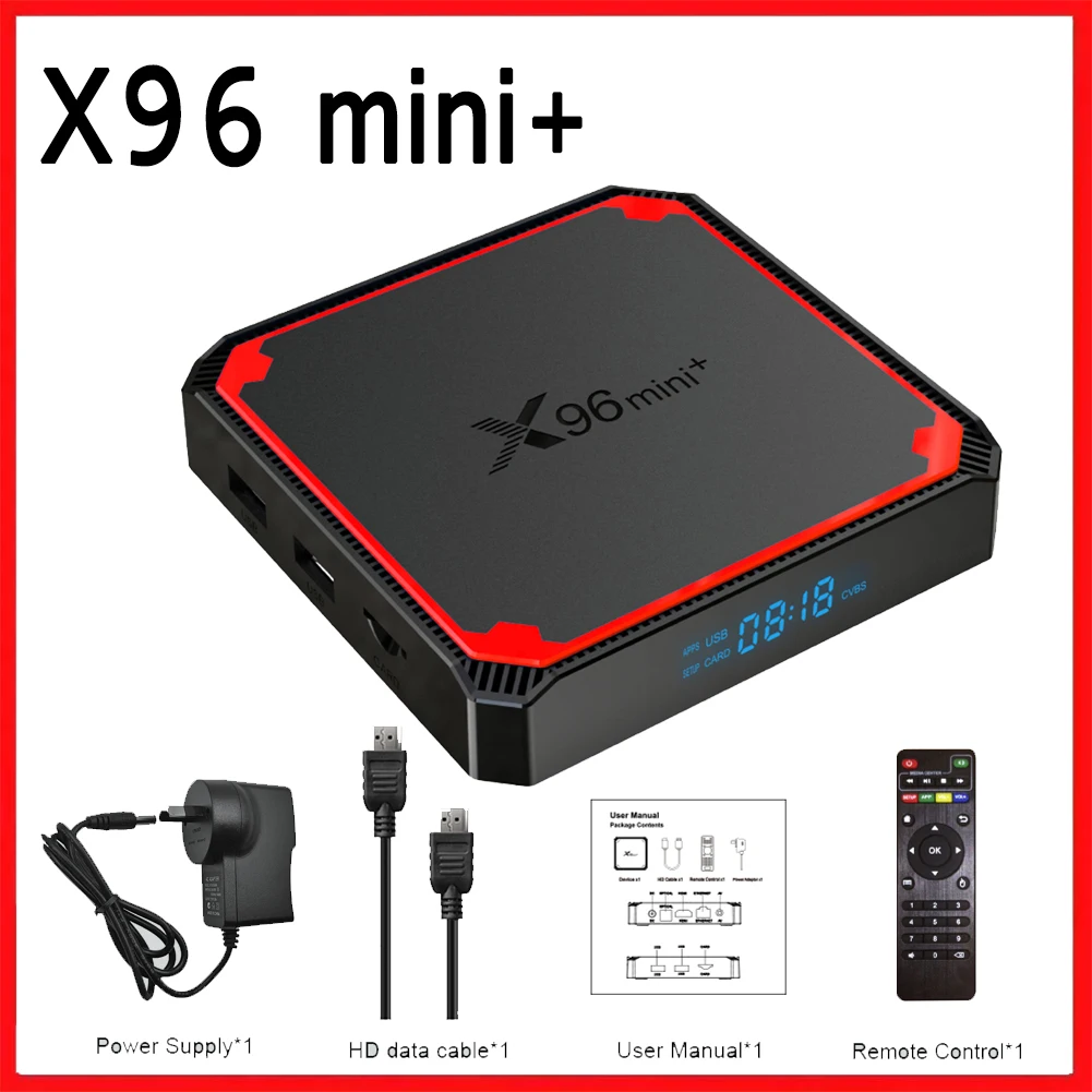ТВ-приставка X96 Mini + Plus, Android 2021, четырехъядерный Amlogic S905W4, двойной Wi-Fi, H.265, 4K, 30 кадров/с, Поддержка Google Voice, Youtube, 9,0
ТВ-приставка X96 Mini + Plus, Android 2021, четырехъядерный Amlogic S905W4, двойной Wi-Fi, H.265, 4K, 30 кадров/с, Поддержка Google Voice, Youtube, 9,0