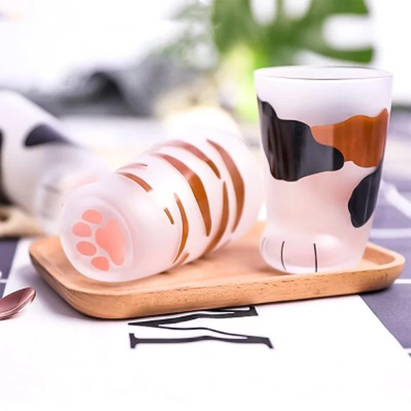 Coffee Mug Glass Cup Cartoon Cat Paw Large Matte Drink Fruit Juice Drinkware Home Kitchen Bar Display Supplies Water Ware
Coffee Mug Glass Cup Cartoon Cat Paw Large Matte Drink Fruit Juice Drinkware Home Kitchen Bar Display Supplies Water Ware