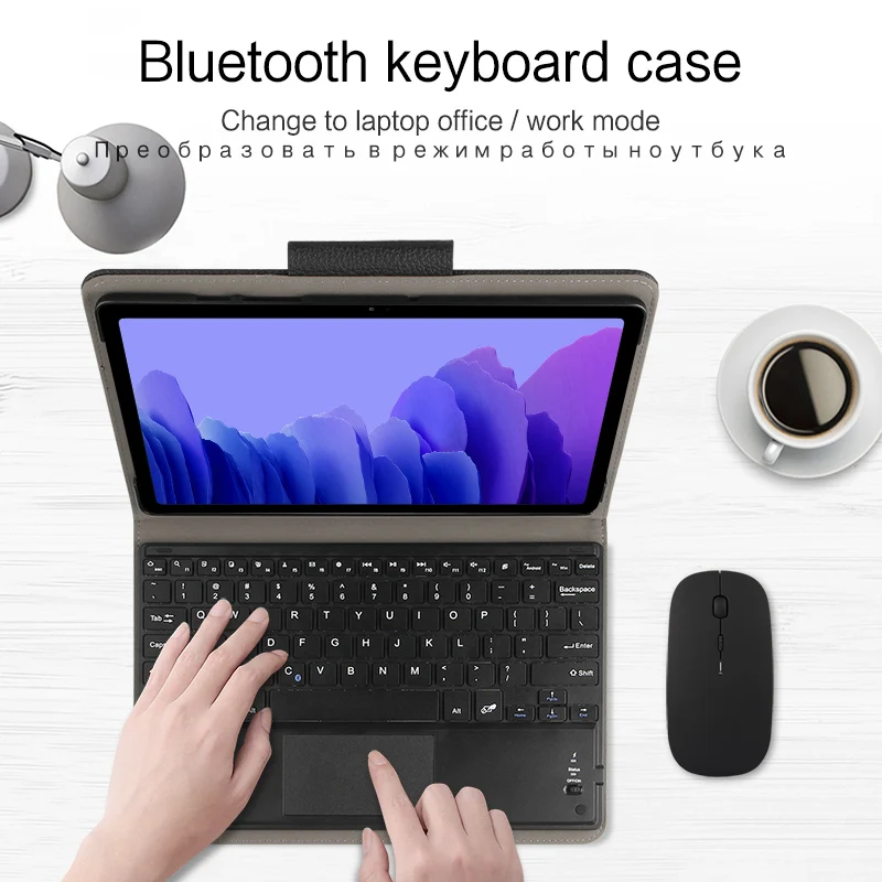 Чехол-подставка для Samsung Galaxy Tab A7 10,4, SM, T500, T507, с беспроводной Bluetooth-клавиатурой и пленкой
Чехол-подставка для Samsung Galaxy Tab A7 10,4, SM, T500, T507, с беспроводной Bluetooth-клавиатурой и пленкой