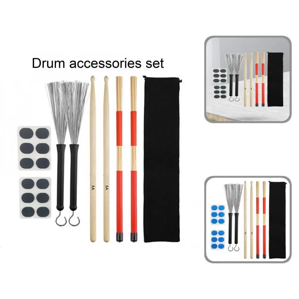 Gentle Sound Solid Drum Performance Tool Portable Jazz Musical Wire Drum Brushes for Performance
Gentle Sound Solid Drum Performance Tool Portable Jazz Musical Wire Drum Brushes for Performance