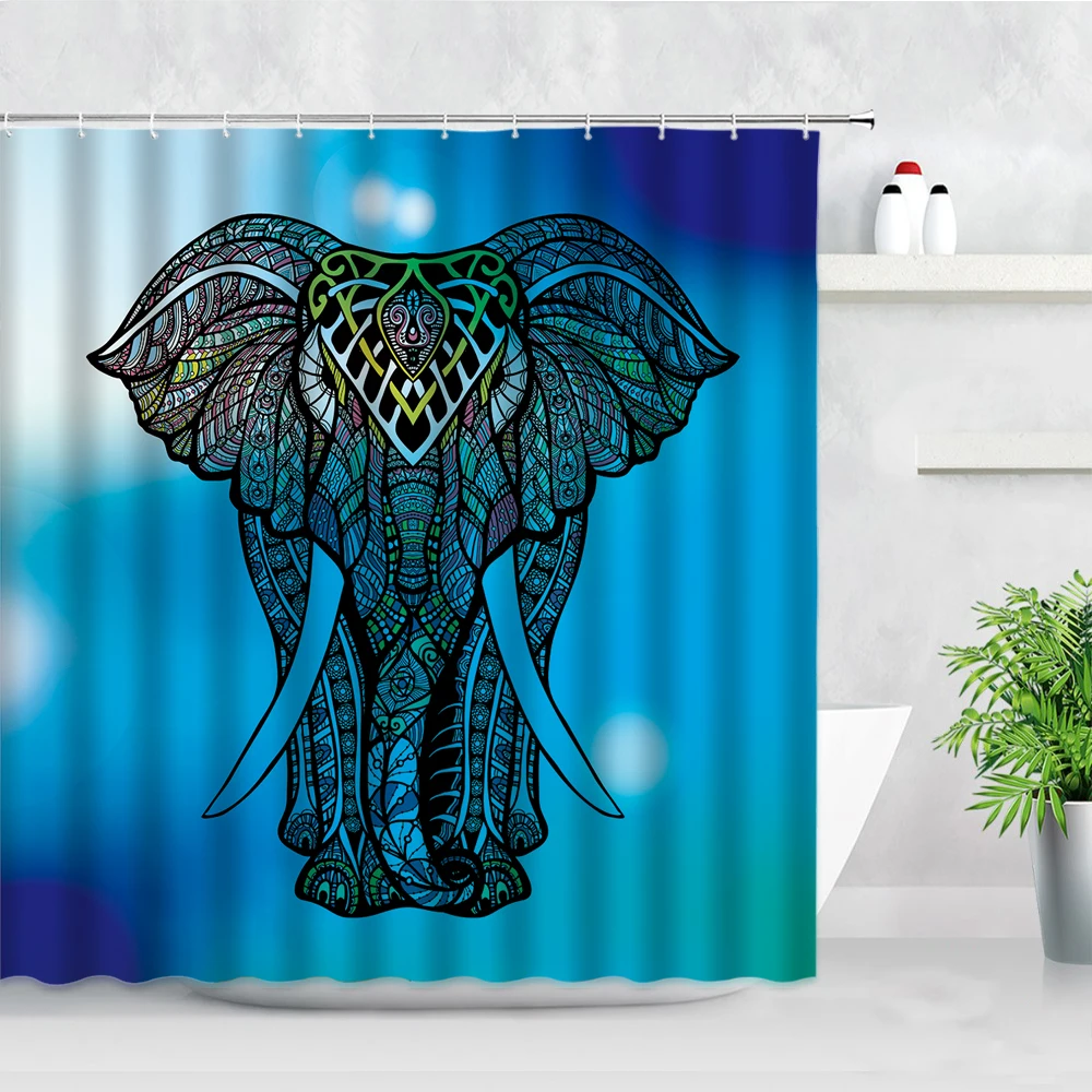 Waterproof Bathroom Shower Curtains Wild Animal Elephant Water Color Art Print Home Bathtub Decor Screen Fabric Bath Curtain Set
Waterproof Bathroom Shower Curtains Wild Animal Elephant Water Color Art Print Home Bathtub Decor Screen Fabric Bath Curtain Set