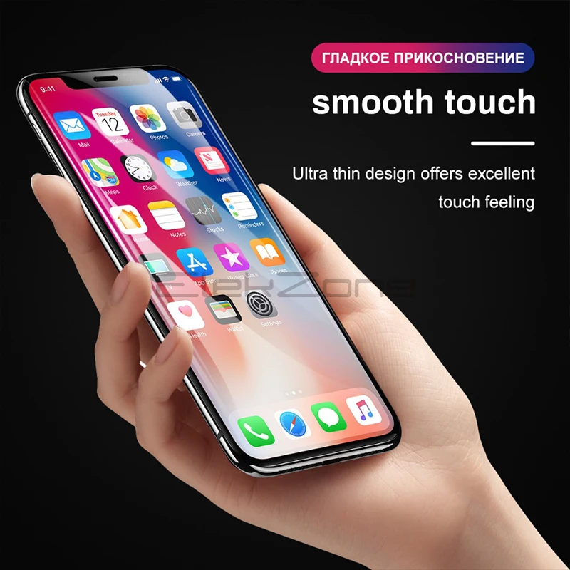 6D полное покрытие закаленное стекло для iPhone 12 Pro MAX Защита экрана 11 стеклянная