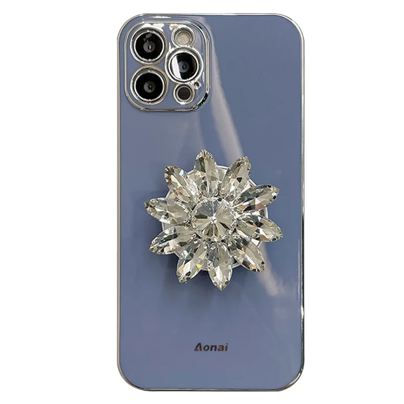 Electroplating rhinestone flower bracket for 12/11Pro Max Apple x mobile phone case iphone8plus/xr/7/XS
Electroplating rhinestone flower bracket for 12/11Pro Max Apple x mobile phone case iphone8plus/xr/7/XS