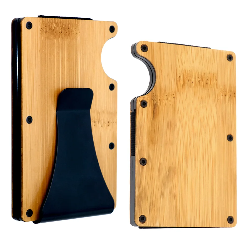 New Style Wooden Business Credit Card Holder RFID Non-Scan Wallet Purse Man Card Holder Brand Billetera Masculina
New Style Wooden Business Credit Card Holder RFID Non-Scan Wallet Purse Man Card Holder Brand Billetera Masculina