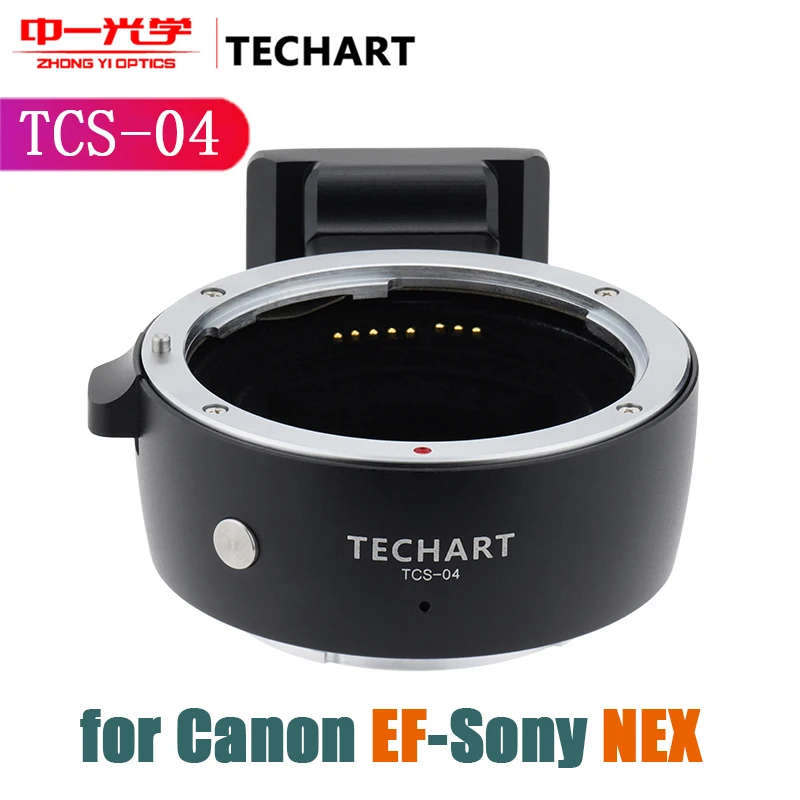 

Zhongyi TECHART TCS-04 EOS -NEX Lens Adapter Ring For Canon EF Lens To Camera Sony NEX A9 a7R3 a7R2 a7M3 A7R III A7RII