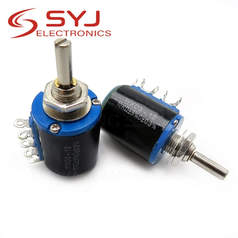 2PCS WXD3-12-1W 100 220 470 1K 2K2 3K3 4K7 10K 22K 33K 47K Ohm 100R 220R 470R 2.2K 3.3K 4.7K WXD3-12 1W Wirewound Potentiometer
2PCS WXD3-12-1W 100 220 470 1K 2K2 3K3 4K7 10K 22K 33K 47K Ohm 100R 220R 470R 2.2K 3.3K 4.7K WXD3-12 1W Wirewound Potentiometer