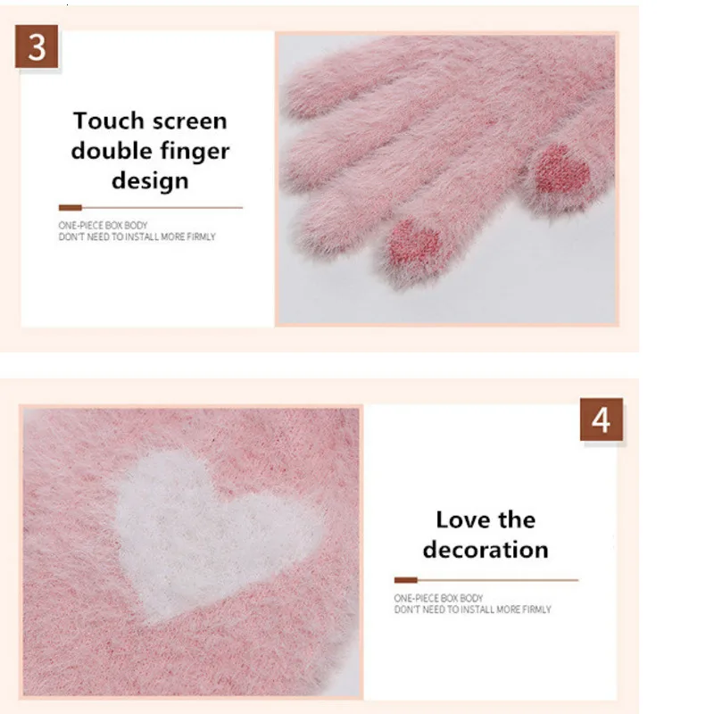 Womens Outdoor Coral Velvet Gloves Autumn Winter Female Warm Inverted Mitten Cotton Wrist Screen Glove Solid Woman Wool Glove
Womens Outdoor Coral Velvet Gloves Autumn Winter Female Warm Inverted Mitten Cotton Wrist Screen Glove Solid Woman Wool Glove