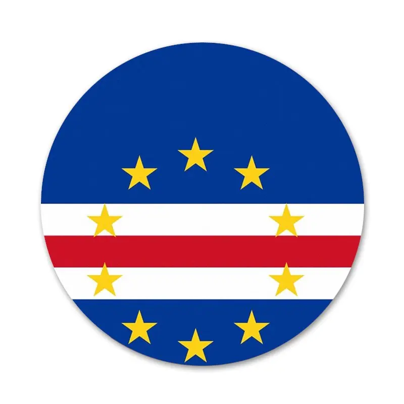 58mm Fashion Cape Verde Flag Other Country Flags Icons Pins Badge Decoration Brooches Metal Badges For Backpack Decoration
58mm Fashion Cape Verde Flag Other Country Flags Icons Pins Badge Decoration Brooches Metal Badges For Backpack Decoration