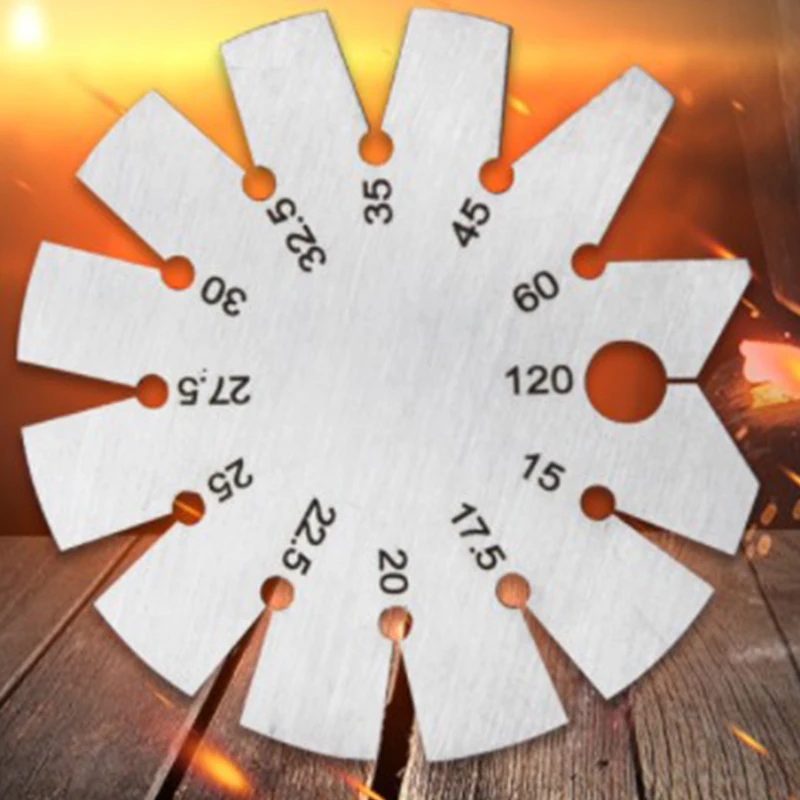 Stainless Steel Bevel Gauge Angle Protractor Range 15 Degree -120 Degree Gage Tools
Stainless Steel Bevel Gauge Angle Protractor Range 15 Degree -120 Degree Gage Tools