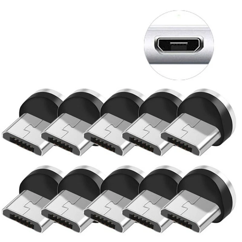 10 шт./компл. Круглый Магнитный кабель для подключения к сети 8 Pin с эффектом приближения c зарядкой Micro-USB Вилки Быстрая Зарядка телефона магни...
10 шт./компл. Круглый Магнитный кабель для подключения к сети 8 Pin с эффектом приближения c зарядкой Micro-USB Вилки Быстрая Зарядка телефона магни...