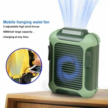 Hanging Neck Mini Fans Usb Rechargeable Portable Lazy Fan Cooler Outdoor Silent Pocket Cooling Fans Air Conditioner Small Fan