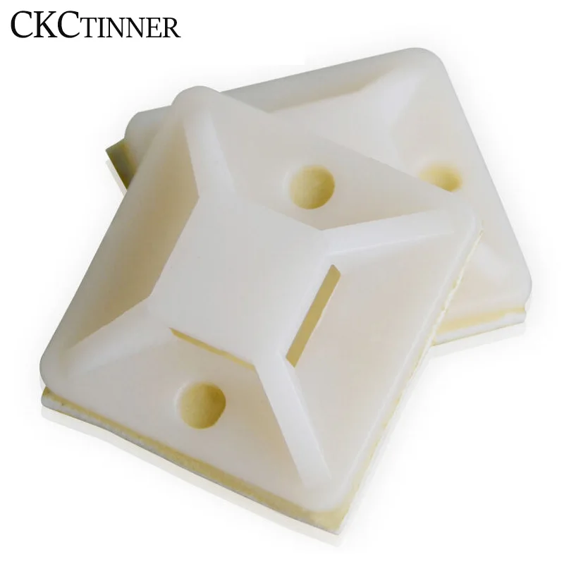 50pcs self-adhesive wiring fixtures Positioning tabs Suction cups Cable tie holders B
50pcs self-adhesive wiring fixtures Positioning tabs Suction cups Cable tie holders B