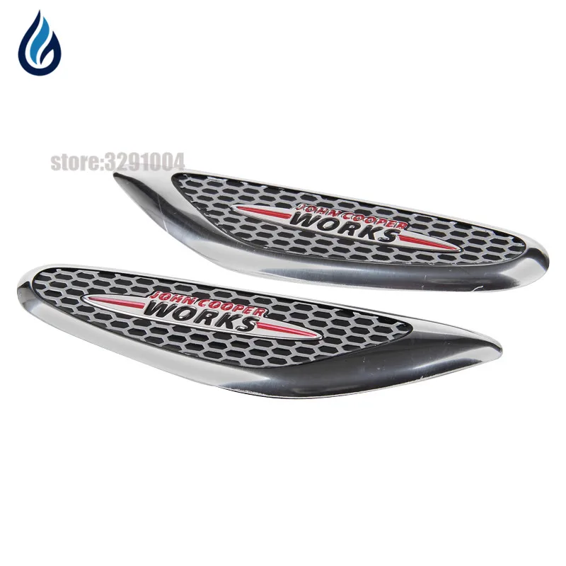 Car styling Fender Side Emblem Stickers Auto Decoration Badge Decal for JCW logo MINI Cooper R50 R52 R53 R55 R56 R57 R60 F55 F56
Car styling Fender Side Emblem Stickers Auto Decoration Badge Decal for JCW logo MINI Cooper R50 R52 R53 R55 R56 R57 R60 F55 F56
