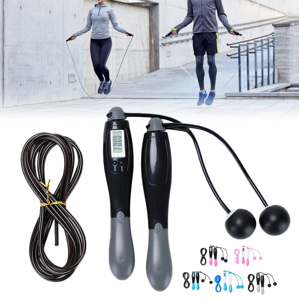 Cordless Jump Ropes with Counter Digital Skipping Smart Jump Rope with 4 Modes Fitness Body Building Exercise Rope for Fitness
Cordless Jump Ropes with Counter Digital Skipping Smart Jump Rope with 4 Modes Fitness Body Building Exercise Rope for Fitness