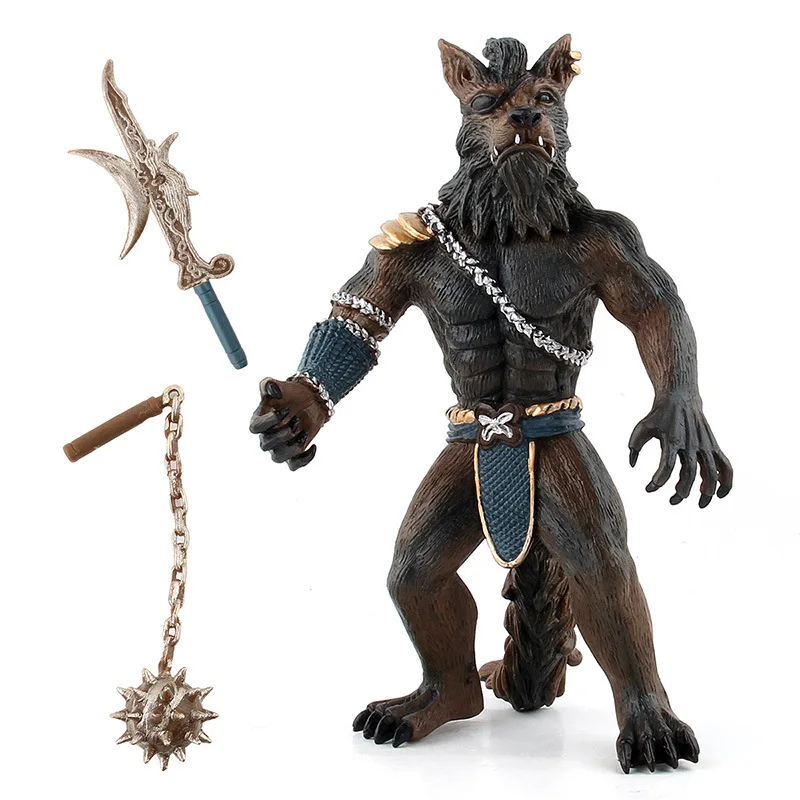Werewolf Model Action Figure Classic Toys For Boys Wildlife Decoration Model Simulation Werewolf Warrior Model 2 Weapon Choose
Werewolf Model Action Figure Classic Toys For Boys Wildlife Decoration Model Simulation Werewolf Warrior Model 2 Weapon Choose