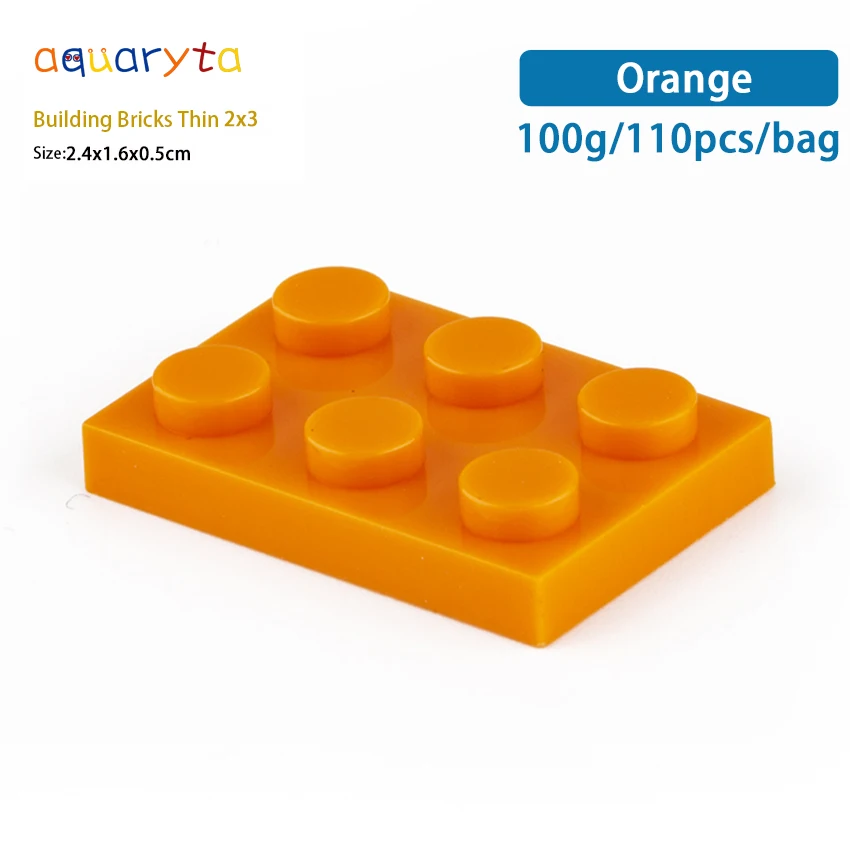 Aquaryta DIY Building Blocks 3021 Figures Bricks 2x3 Dots 110pcs/bag Educational Creative Toys for Children Support Purchasing
Aquaryta DIY Building Blocks 3021 Figures Bricks 2x3 Dots 110pcs/bag Educational Creative Toys for Children Support Purchasing