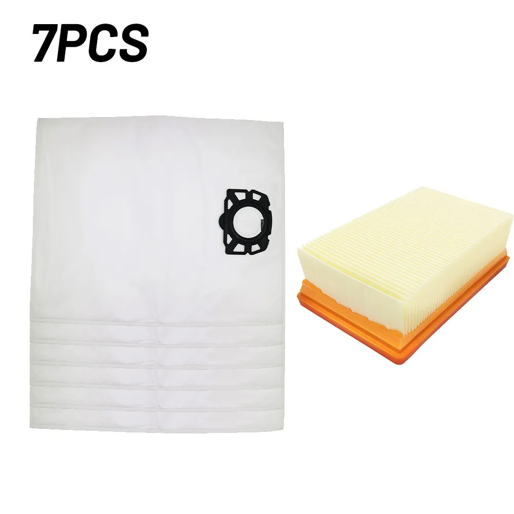 Replacement Dust Bag Flat Pleated Filter Kit For Karcher WD4 WD5 WD6 Premium MV4 MV5 2.863-005.0 2.863-006.0 Vacuum Cleaner Part
Replacement Dust Bag Flat Pleated Filter Kit For Karcher WD4 WD5 WD6 Premium MV4 MV5 2.863-005.0 2.863-006.0 Vacuum Cleaner Part