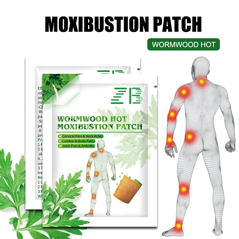 60PCS Wormwood Moxibustion Patch Detox Hot Patches Shoulder/neck/back/Waist Pain Relieve Sticker Body Health Care
60PCS Wormwood Moxibustion Patch Detox Hot Patches Shoulder/neck/back/Waist Pain Relieve Sticker Body Health Care