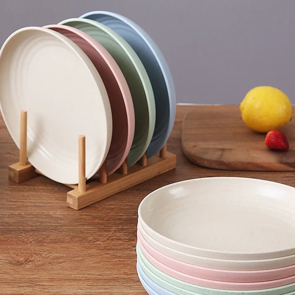 4PCS 22.5CM Wheat Straw Plate Set Dishes Round Lightweight Unbreakable Dinner Plates Microwave Safe Dessert Home Picnic Salad
4PCS 22.5CM Wheat Straw Plate Set Dishes Round Lightweight Unbreakable Dinner Plates Microwave Safe Dessert Home Picnic Salad