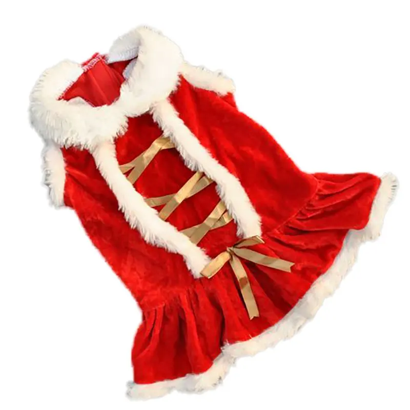 New Year Dog Costume Cat Clothes Red Santa Coat Pattern Pet Dog Hooded Winter Christmas Clothes Dress Cute Coat Jackets Costume
New Year Dog Costume Cat Clothes Red Santa Coat Pattern Pet Dog Hooded Winter Christmas Clothes Dress Cute Coat Jackets Costume