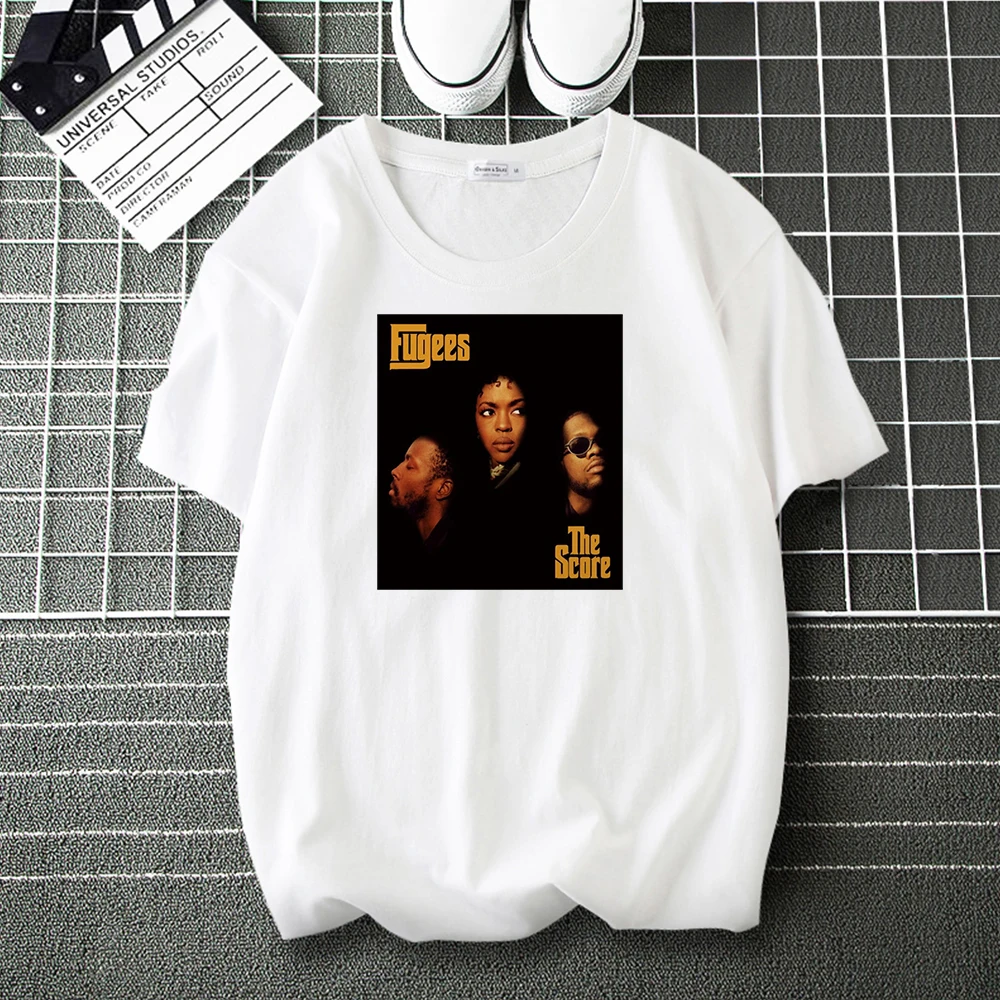 Fugees The Score Funko Pop Music Fashion T Shirt Brand Casual Loose Tops Male Hip Hop Harajuku T-Shirts
Fugees The Score Funko Pop Music Fashion T Shirt Brand Casual Loose Tops Male Hip Hop Harajuku T-Shirts