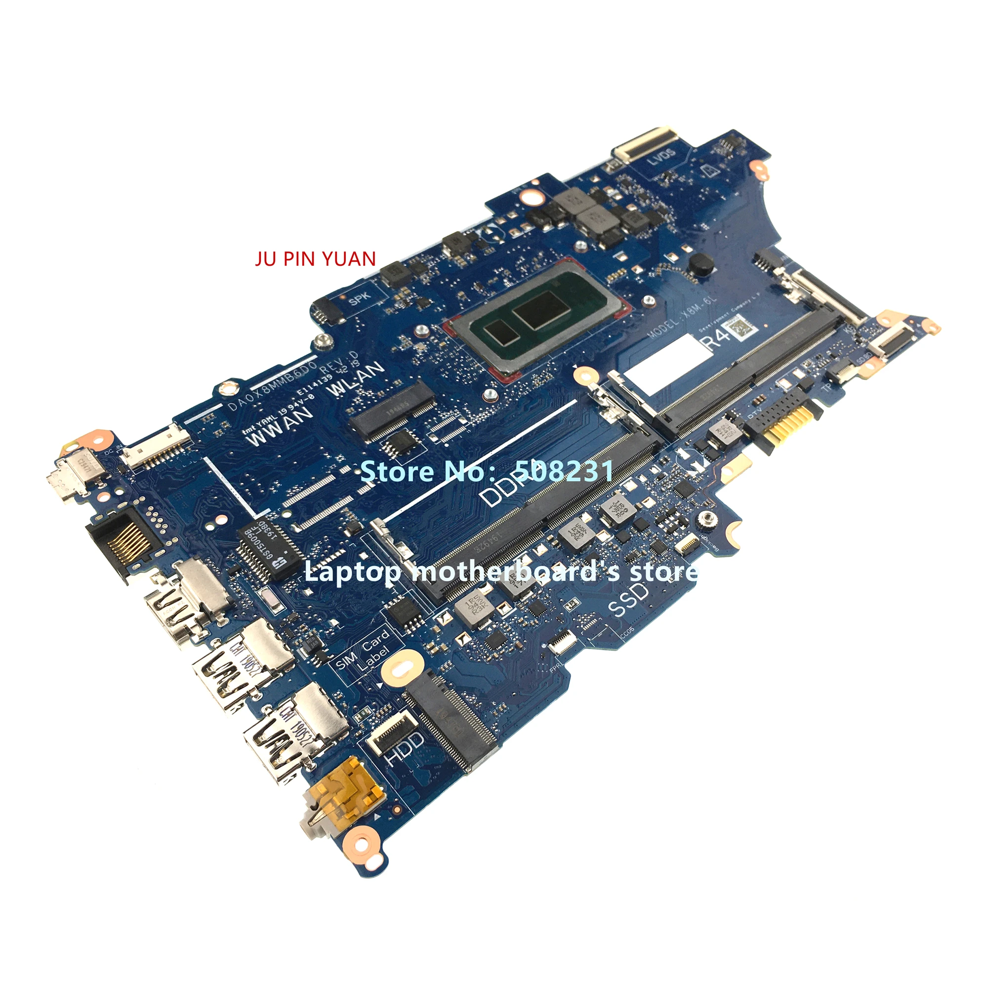 Флейта для ноутбука HP 440 450 G7 материнская плата флейта DA0X8MMB6D0 с процессором SRGKY