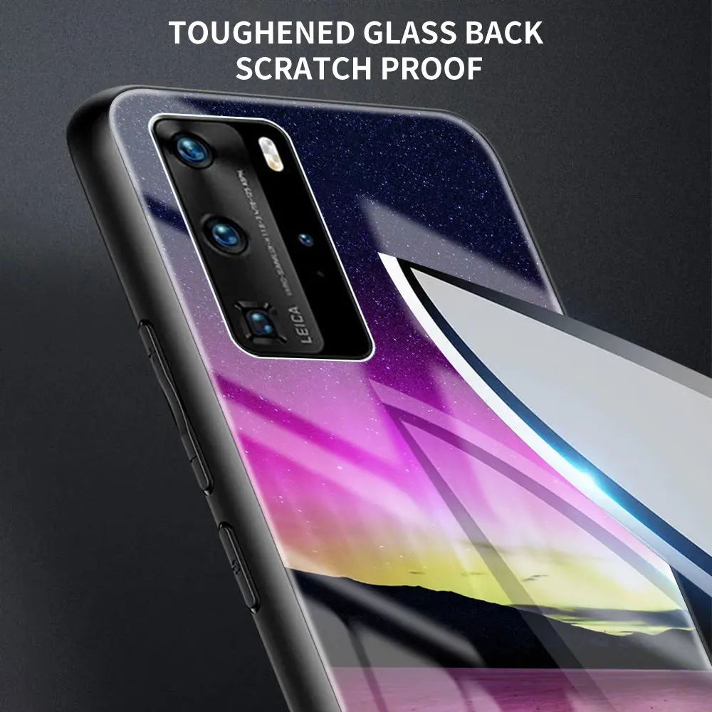 Tempered Glass Case For Huawei P30 Pro P40 Lite P Smart Z Y7 Y6 2019 Mate 20 Honor 8X 9X Phone Cover Capa Northern Lights Sky
Tempered Glass Case For Huawei P30 Pro P40 Lite P Smart Z Y7 Y6 2019 Mate 20 Honor 8X 9X Phone Cover Capa Northern Lights Sky