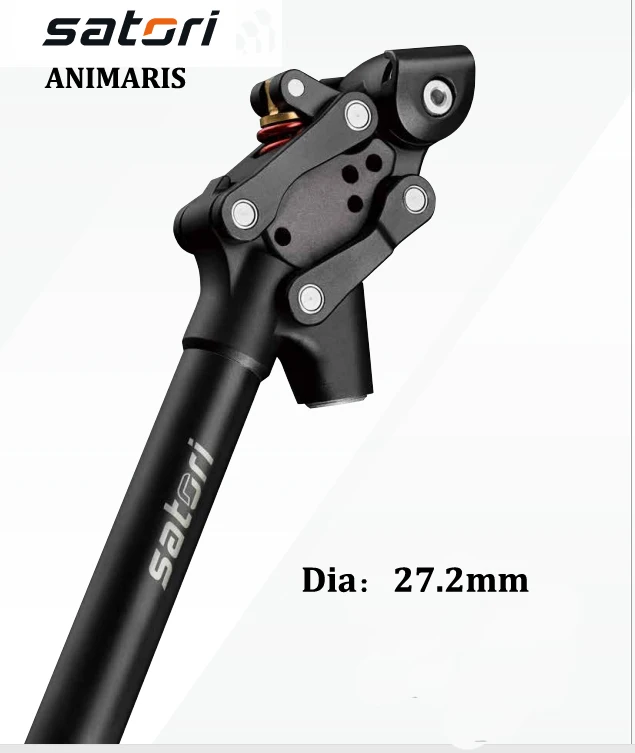 SATORI ANIMARIS bicycle Damping suspension seatpost mountain bike seat post 27.2/28.6/30.0/30.4/30.9/33.9mm X350MM seat tube
SATORI ANIMARIS bicycle Damping suspension seatpost mountain bike seat post 27.2/28.6/30.0/30.4/30.9/33.9mm X350MM seat tube