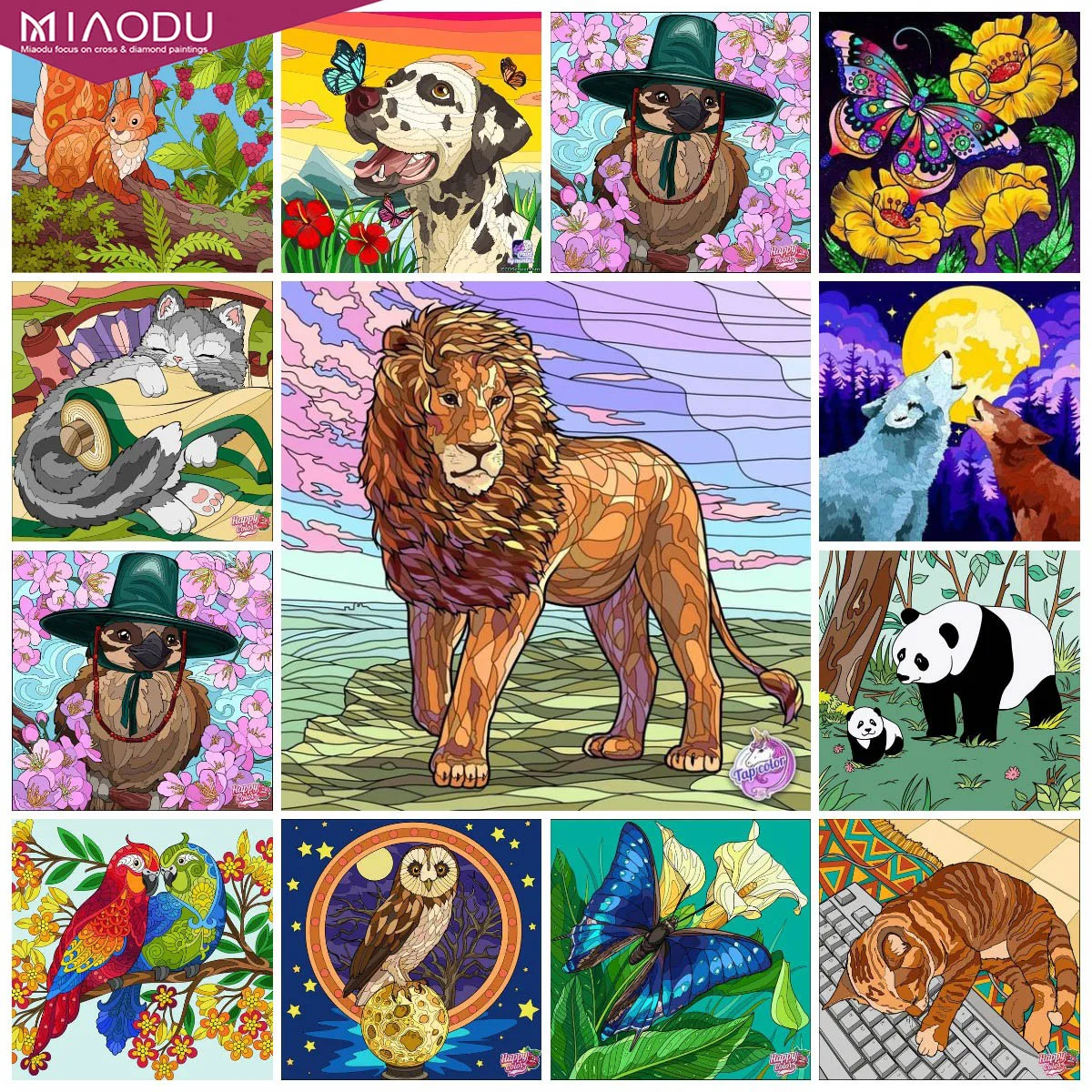 5D Diamond Painting Cartoon Fantasy Animals Cute Dog Lion Embroidery Cross Stitch Kits Abstract Art Mosaic Full Drill Home Decor
5D Diamond Painting Cartoon Fantasy Animals Cute Dog Lion Embroidery Cross Stitch Kits Abstract Art Mosaic Full Drill Home Decor