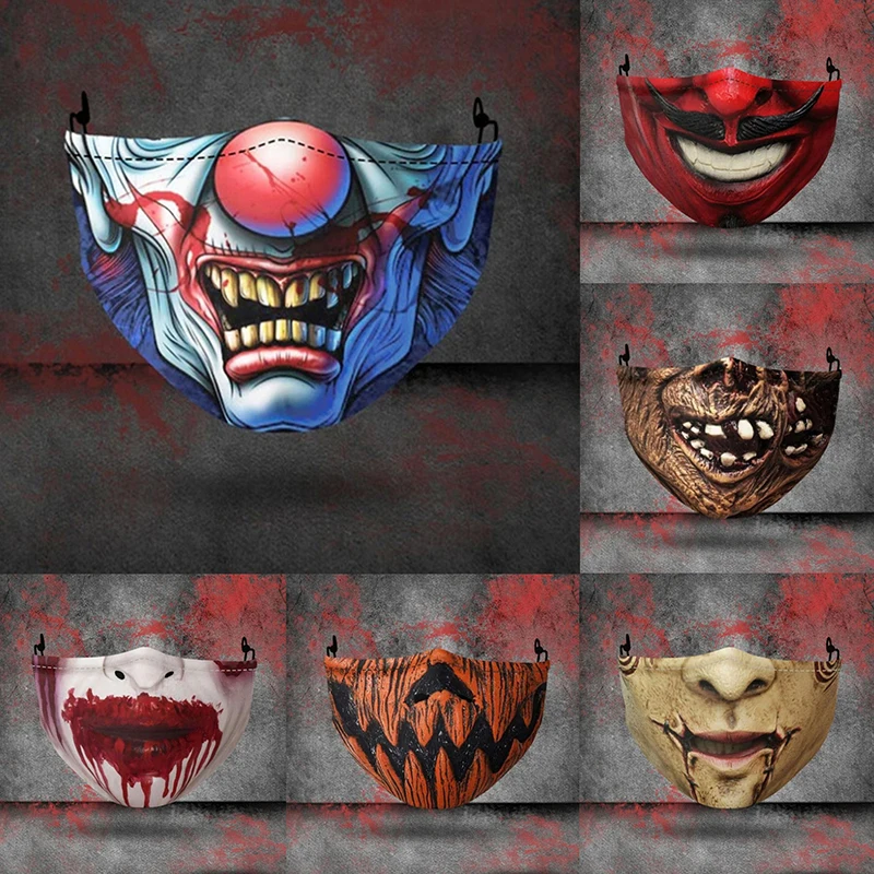 Unisex Printed Face Mask Funny Joker Masks Fashion Novel Horrible Adult Halloween Party Mask Washable Reusable Windproof
Unisex Printed Face Mask Funny Joker Masks Fashion Novel Horrible Adult Halloween Party Mask Washable Reusable Windproof