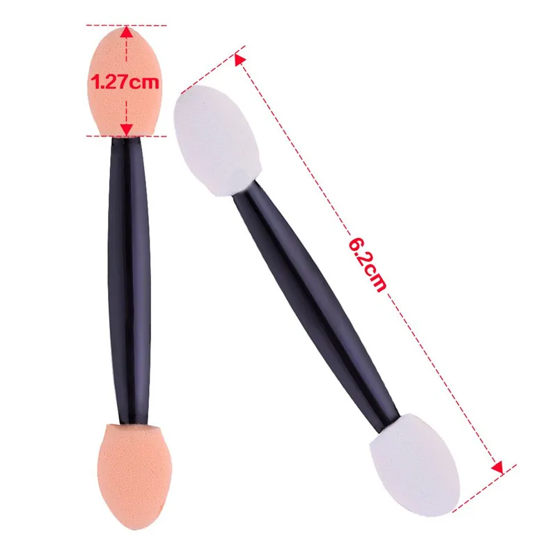 10pcs Disposable Dual Sided Eyeshadow Brush Sponge Tipped Oval Makeup Applicator, Eye Shadow Sponge Applicator Eyeliner Brush
10pcs Disposable Dual Sided Eyeshadow Brush Sponge Tipped Oval Makeup Applicator, Eye Shadow Sponge Applicator Eyeliner Brush