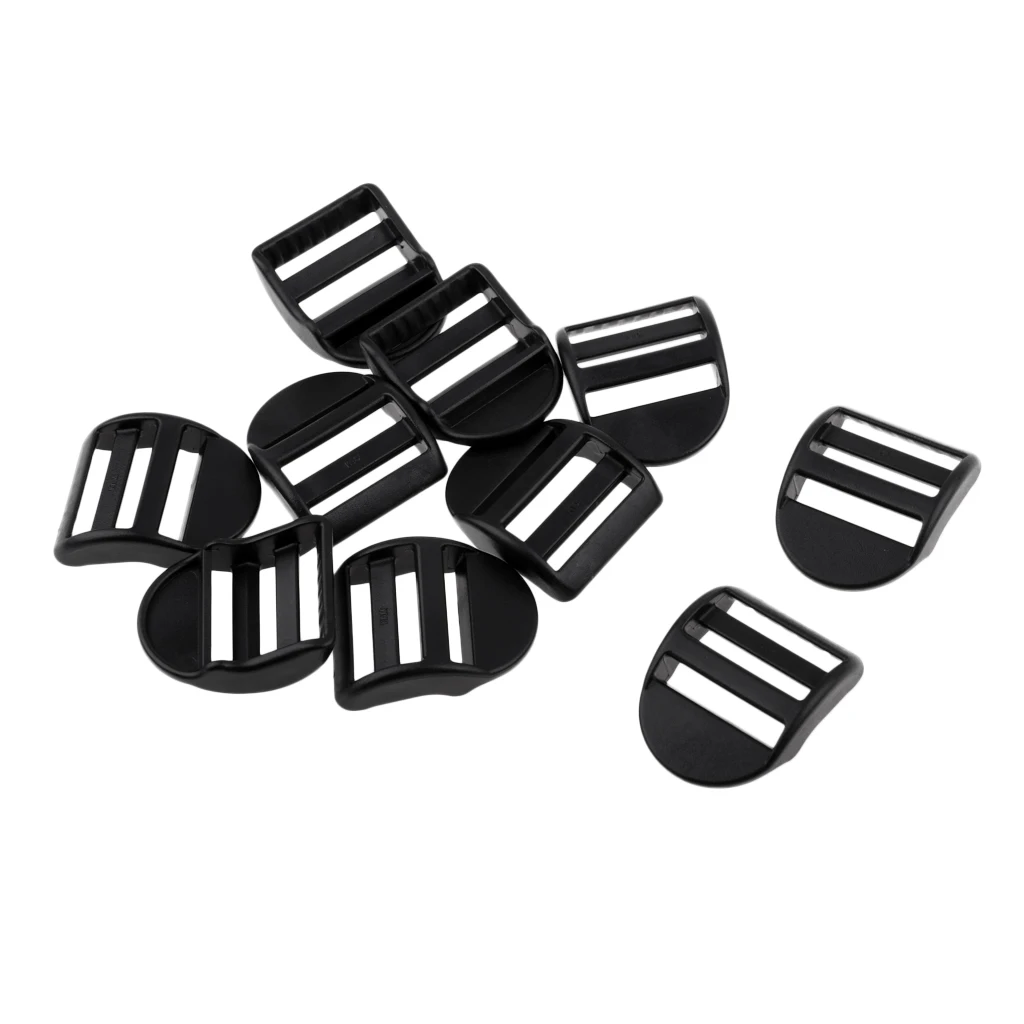 10pcs/set Plastic Slide Buckles For Webbing Strap 1" Hiking Backpack Bag
10pcs/set Plastic Slide Buckles For Webbing Strap 1" Hiking Backpack Bag