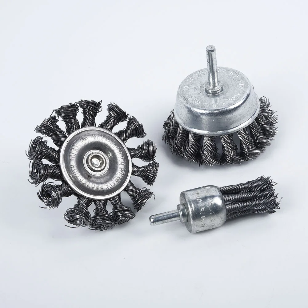 Degreasing Wire Brush Deburring Knot End Replacement Derusting Grinder Steel Rust
Degreasing Wire Brush Deburring Knot End Replacement Derusting Grinder Steel Rust