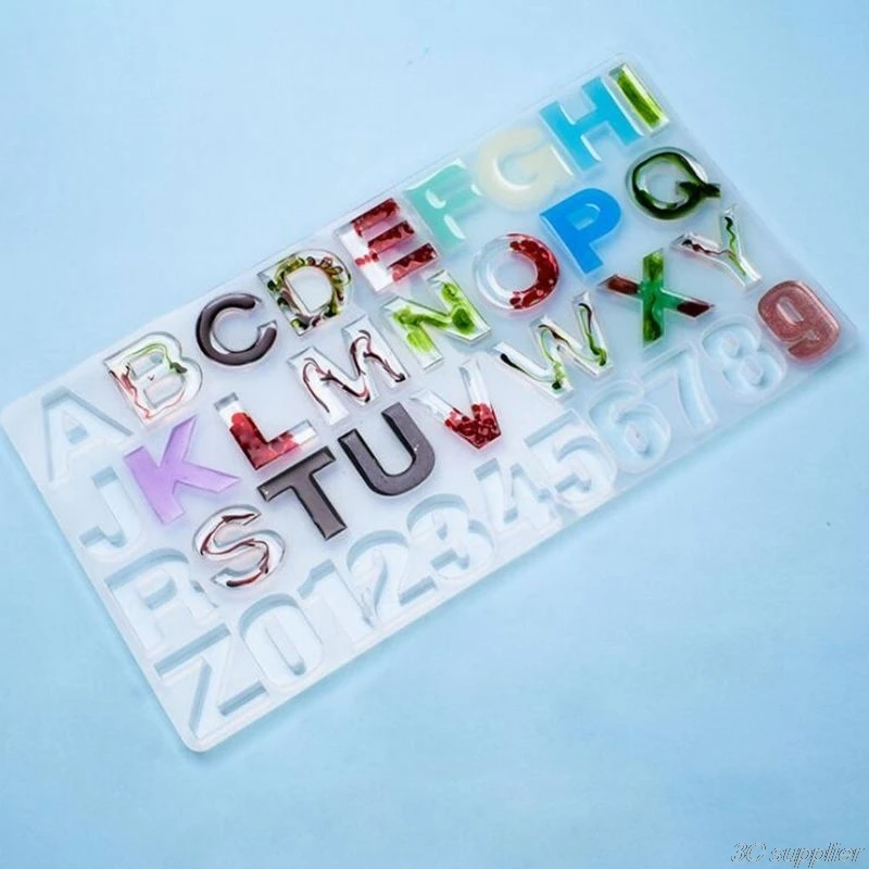 1 Set Crystal Epoxy Resin Mold Alphabet Letter Number Pendant Casting Silicone Mould DIY Crafts Jewelry Tool F05 21 Dropshipping
1 Set Crystal Epoxy Resin Mold Alphabet Letter Number Pendant Casting Silicone Mould DIY Crafts Jewelry Tool F05 21 Dropshipping