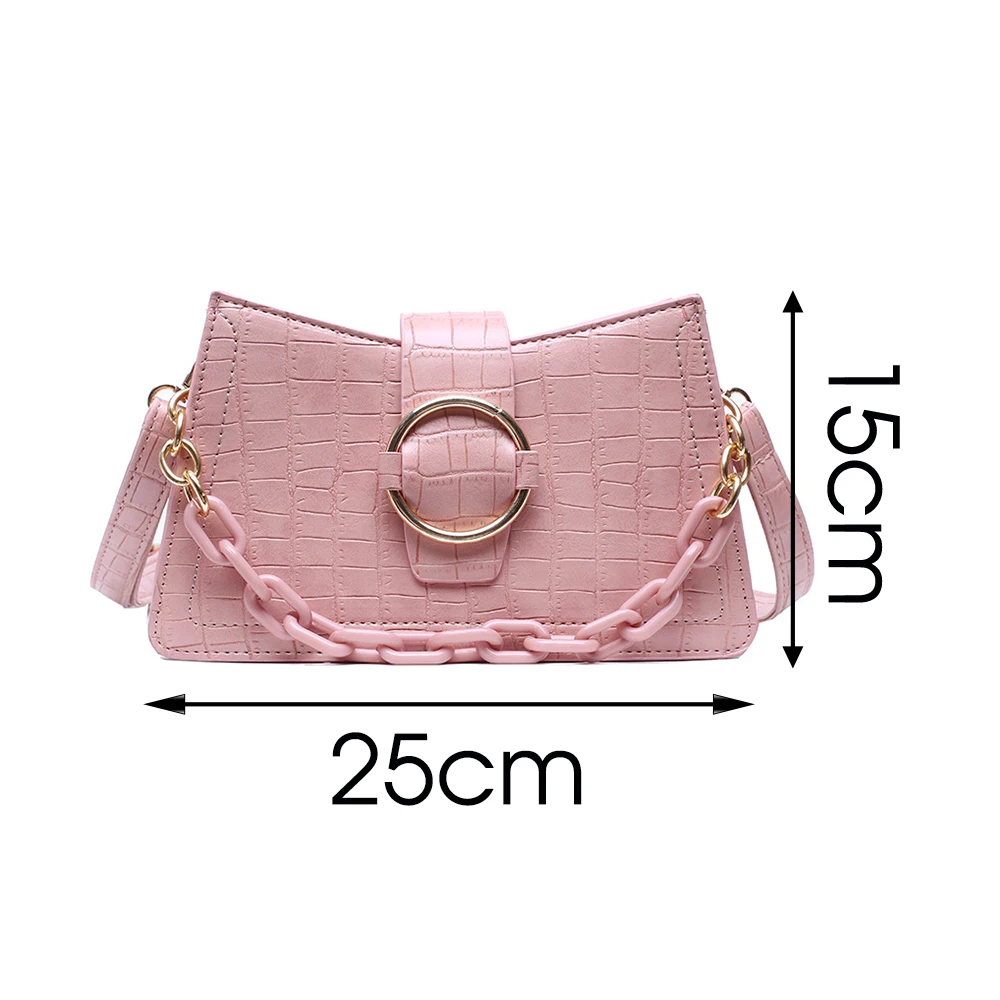 2020 Fashion Stone Pattern Women PU Leather Shoulder Crossbody Bags Chain Design Solid Female Lady Totes Handbags and Purses
2020 Fashion Stone Pattern Women PU Leather Shoulder Crossbody Bags Chain Design Solid Female Lady Totes Handbags and Purses