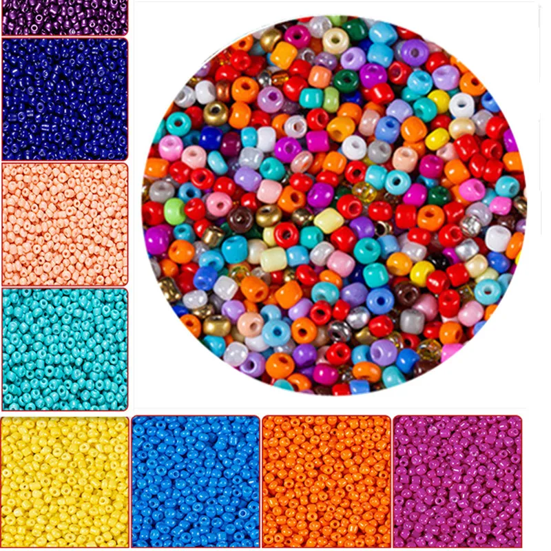 Colorful 2/3/4mm Glass Beads Handmade DIY Bracelet Necklace Beaded Loose Beads Accessories Painted Glass Beads Material
Colorful 2/3/4mm Glass Beads Handmade DIY Bracelet Necklace Beaded Loose Beads Accessories Painted Glass Beads Material