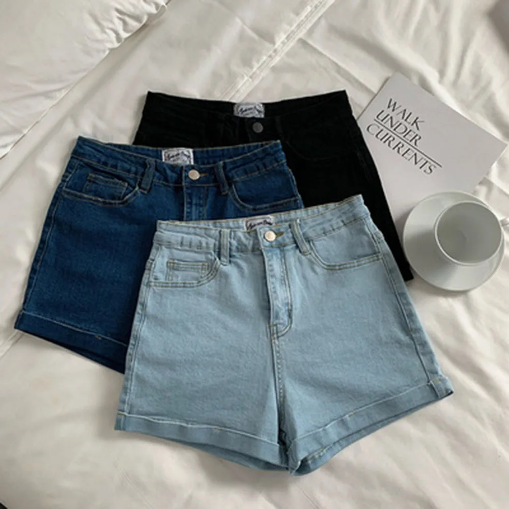 Womens Denim Shorts Classic Vintage High Waist Blue Wide Leg Female Casual Summer Ladies Shorts Jeans For Women
Womens Denim Shorts Classic Vintage High Waist Blue Wide Leg Female Casual Summer Ladies Shorts Jeans For Women
