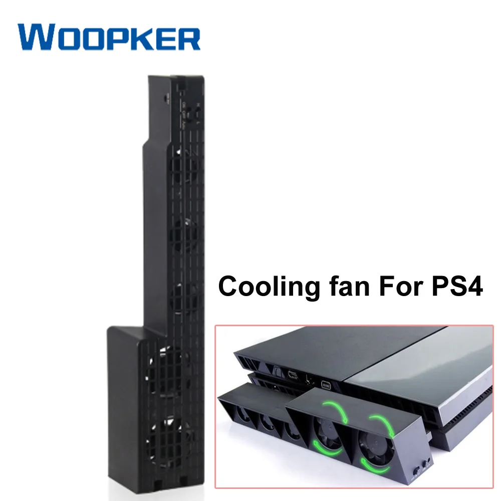 Cooling Fan For PS4 Console Cooler USB External 5-Fan Temperature Control forPlaystation 4 PS4 Console
Cooling Fan For PS4 Console Cooler USB External 5-Fan Temperature Control forPlaystation 4 PS4 Console