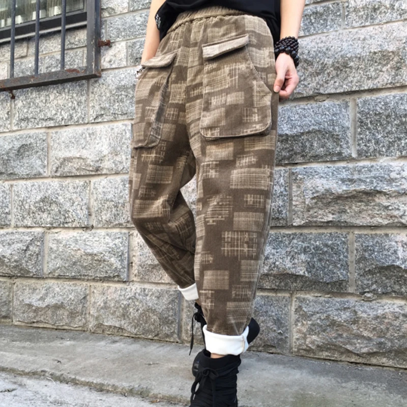 Max LuLu British Designer Fashion Spring Ladies Vintage Corduroy Pantalons Women Printed Harem Pants Female Gothic Style Trouser 
Max LuLu British Designer Fashion Spring Ladies Vintage Corduroy Pantalons Women Printed Harem Pants Female Gothic Style Trouser