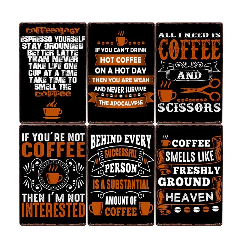 Coffee Tea Scirssor Tin Sign Tin Plate Poster Art Painting Decor Modern Cafe Retro Rectangle Plaque Metal Iron Sign Wall Sticker
Coffee Tea Scirssor Tin Sign Tin Plate Poster Art Painting Decor Modern Cafe Retro Rectangle Plaque Metal Iron Sign Wall Sticker