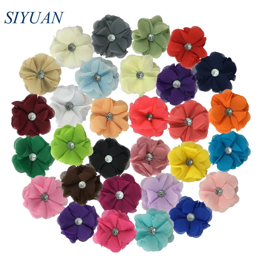 120pcs/lot Wholesale 6cm Fabric Chiffon Flower with Acrylic Button DIY Fabric Sewing Flower High Quality Hair Accessories TH304
120pcs/lot Wholesale 6cm Fabric Chiffon Flower with Acrylic Button DIY Fabric Sewing Flower High Quality Hair Accessories TH304