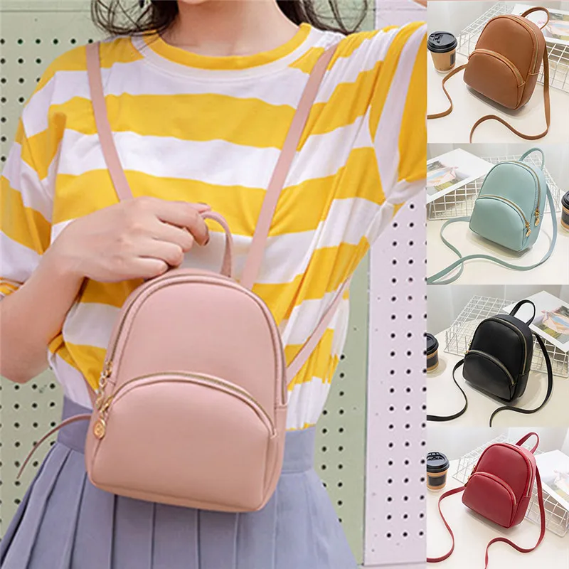 Backpack Women Leather Shoulder Bag For Teenage Girls Kids Multi-Function Small Bagpack Female Ladies School Backpack Mochila
Backpack Women Leather Shoulder Bag For Teenage Girls Kids Multi-Function Small Bagpack Female Ladies School Backpack Mochila