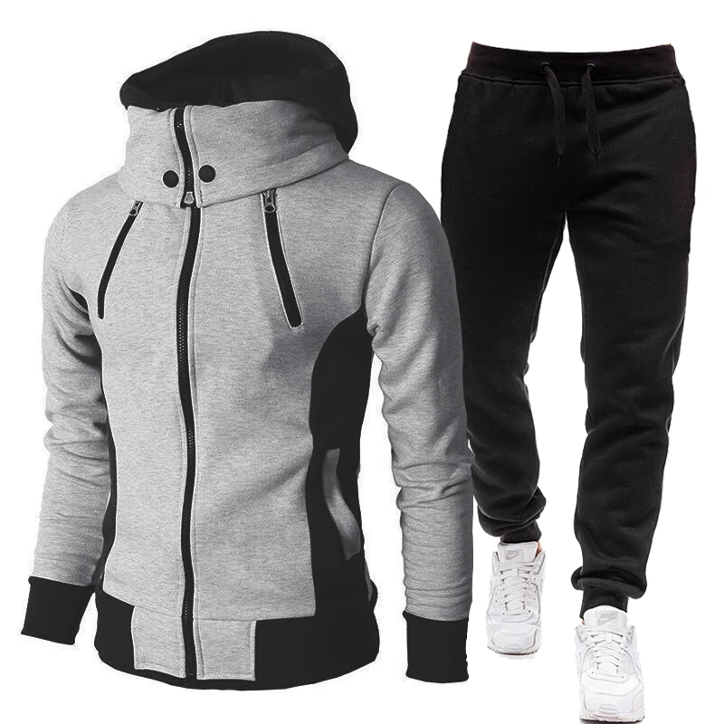 Autumn Winter Tracksuit Men Suits Casual Hoodies Warm Zip up Sweatshirts Two Piece Sets Jacket+Pants Male Outfit plus Size S-4XL
Autumn Winter Tracksuit Men Suits Casual Hoodies Warm Zip up Sweatshirts Two Piece Sets Jacket+Pants Male Outfit plus Size S-4XL