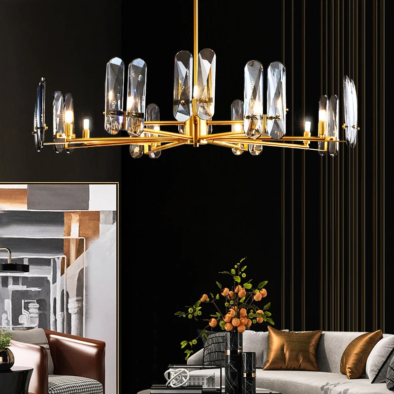 Modern ceiling chandelier lighting living fixtures copper crystal chandelier dining room minimalist chandeliers for living room
Modern ceiling chandelier lighting living fixtures copper crystal chandelier dining room minimalist chandeliers for living room