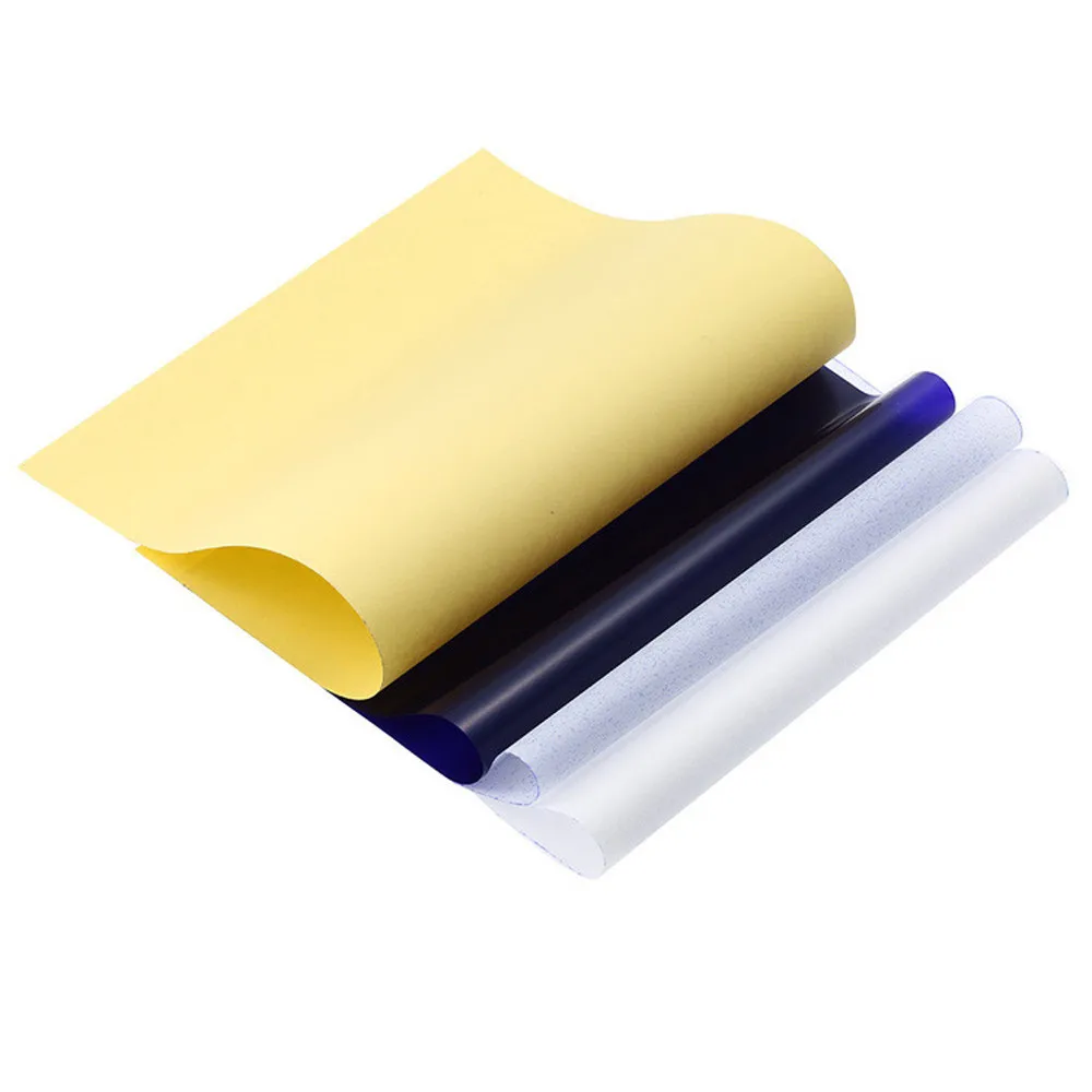 10x Tattoo Transfer Paper A4 Size Stencil Carbon Thermal Tracing Hectograph Sheet
10x Tattoo Transfer Paper A4 Size Stencil Carbon Thermal Tracing Hectograph Sheet