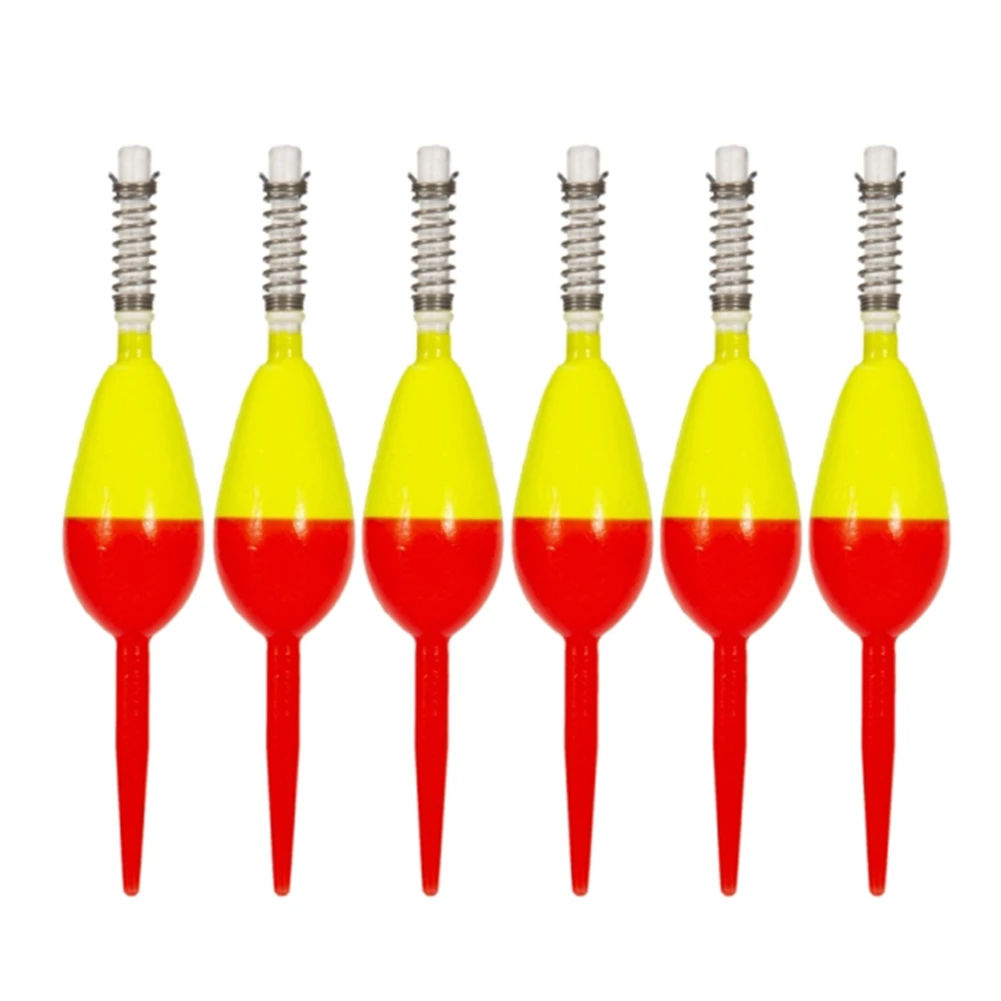 2/6PCS Eva Fishing Float 2 Colors Sea Fishing Spring Counterweight Self-Locking Line Drift Rock Fishing Striking Float 26/27/32g
2/6PCS Eva Fishing Float 2 Colors Sea Fishing Spring Counterweight Self-Locking Line Drift Rock Fishing Striking Float 26/27/32g